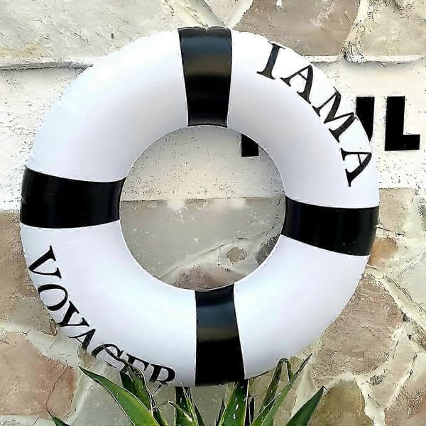 Vuxen poolflottör, simring poolflottör, hållbara uppblåsbara flottörer och madrasser, för strandsemester och poolpartyn 26s A