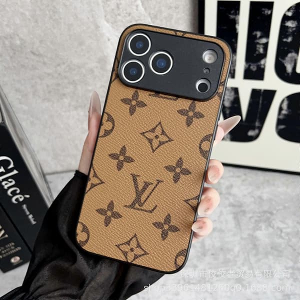 iPhone 17 Pro Max 17 Air 17 Pro - logotypdesignmönster Stötsäkert telefonfodral (iPhone 17 Pro, E)