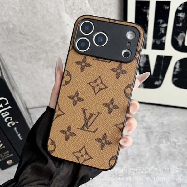 iPhone 17 Pro Max 17 Air 17 Pro - logotypdesignmönster Stötsäkert telefonfodral (iPhone 17 Pro Max, E)