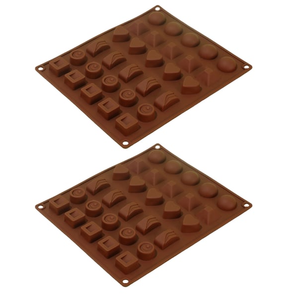 2-delt blomsterformet sjokoladegodteriformsett, matvaregodkjent