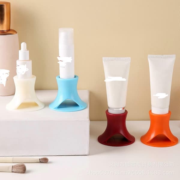 Flydende limholder Robust plastik Stabil base Tidsbesparende Praktisk limbottlestativ til håndværk DIY A