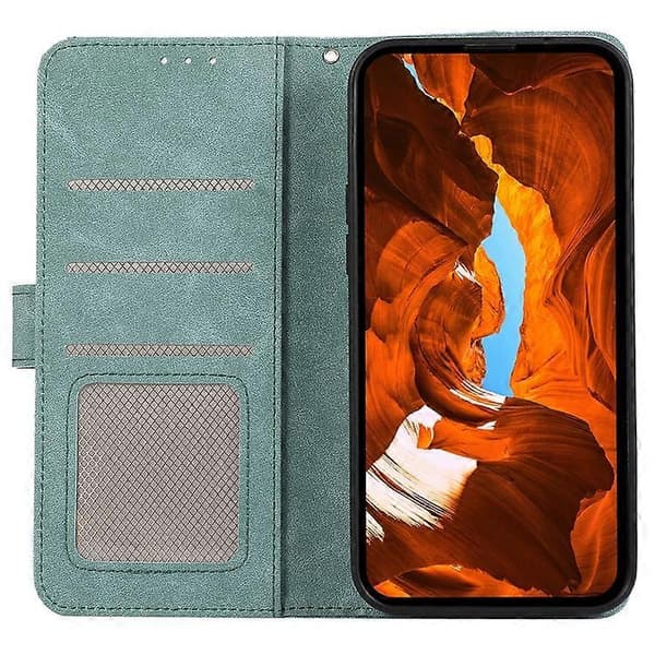 ABEEL Kompatibel med Samsung Galaxy A05s 4G RFID Mobilskal Vikbart Stativskydd A