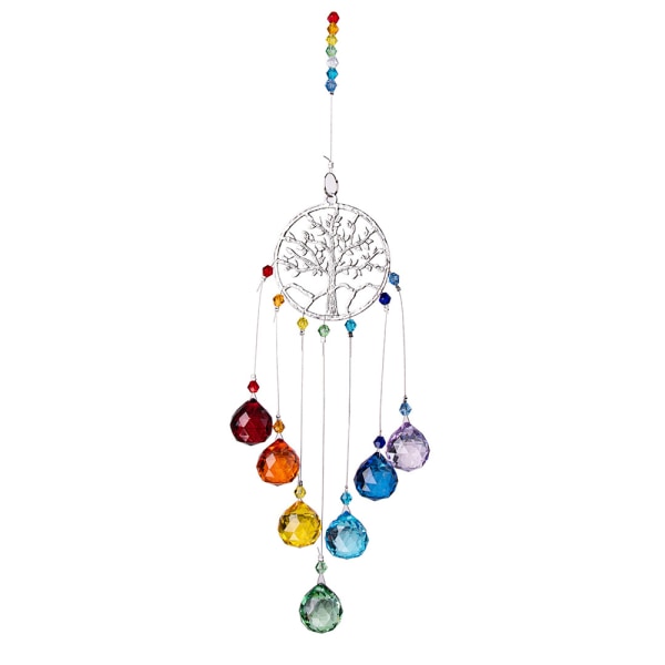 Crystal Daylighter, Hängande Crystal Prism Pendel Ornament för