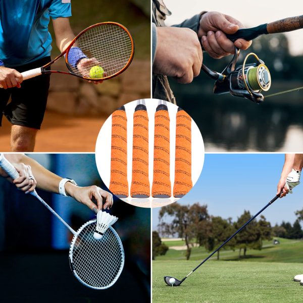 Badminton tennisracket Overgrip Bomullshåndkle Anti-skli