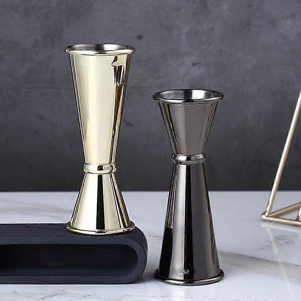 30/60 ml dobbel cocktailbar jigger japansk rustfritt stål målebeger jigger
