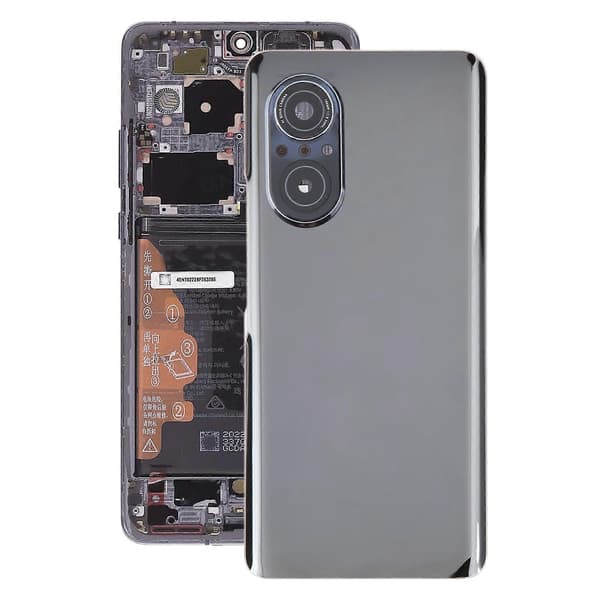 Til Huawei Nova 9 SE Batteribagcover med kameralinse Sort