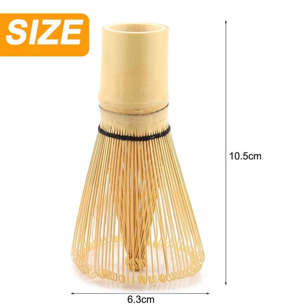 Bambuvisp Matcha Borste Matcha Visp Matcha Set Matcha Visp Set Bambuvisp för Matcha Te Naturlig Bambu Tevisp Chasen Förbereda Matcha