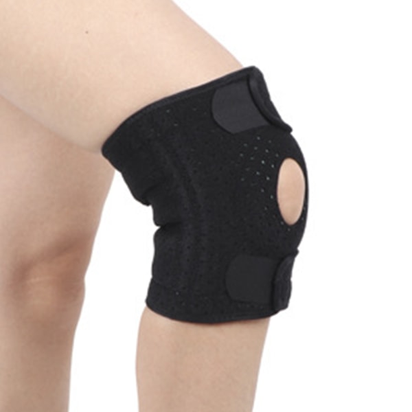 Knäskydd Öppen Patella Stabilisator Neopren Knästöd för