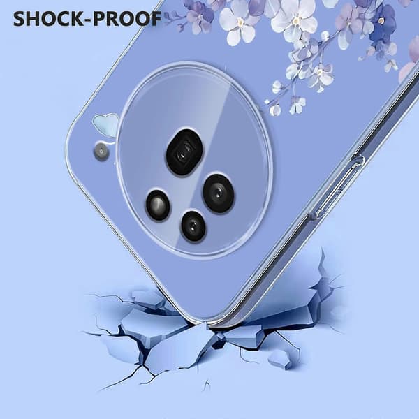 Blommönster Målat TPU-telefonfodral för Nothing Phone 3a Pro