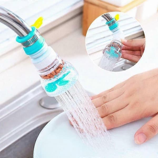 Aktivt kol vattenrenare ekonomihuvud vattenbesparande bubblare flexibelt vatten