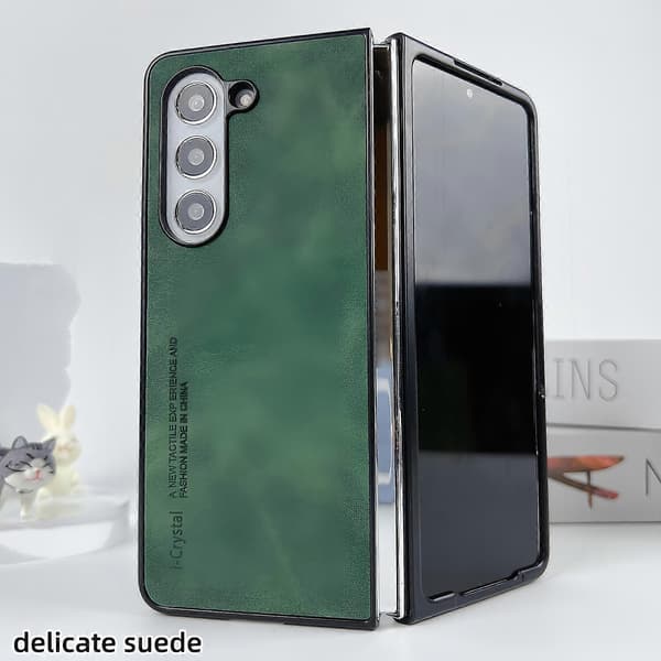 i.Crystal Lammeskind Foldbart Telefoncover Til Samsung Galaxy Z Fold3 5G
