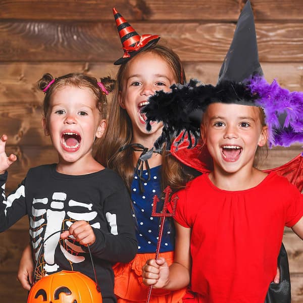 Troldmandshovedbånd Klassisk Heksehat til Halloweenfestbrug A