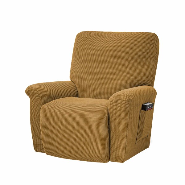 Stretchhusse für Relaxsessel Sesselbezug,4-Teilig Sesselschoner,