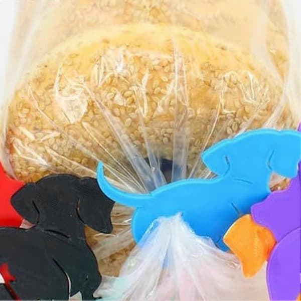 Chipsposeklemmer Sjov Kat Brødposeklemme til Brød Snacks Chips A