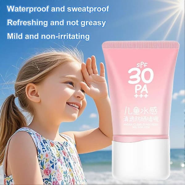 Lasten SPF30 PA+++ Hydra Clear aurinkovoide aurinkosuojaemulsio- A