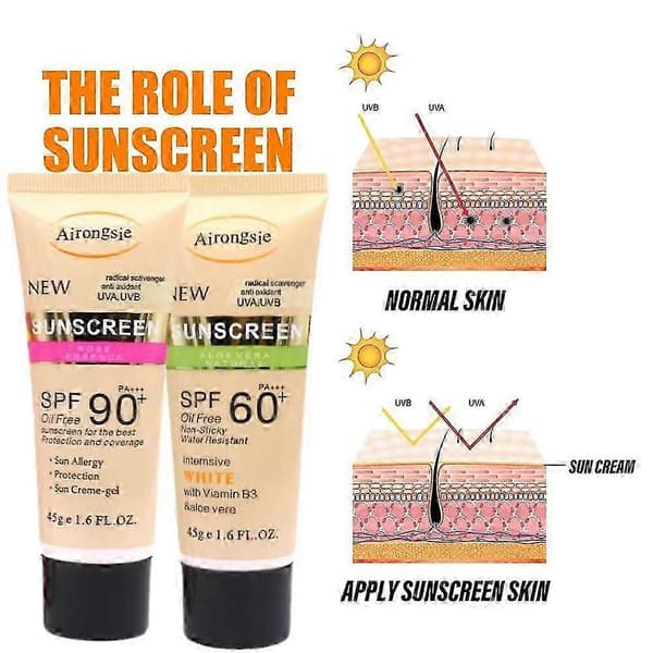 Vandtæt solcreme til ansigt og krop SPF60 QYSLV A