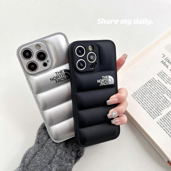 Dunjacka skydd för Apple 16Pro fodral - Fall-Safe Series Collection (silver, iPhone 15 Pro)