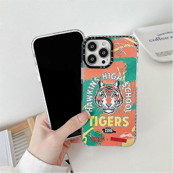 Stranger Things mobildeksel til Apple iPhone Xr 11 12 13 (A, iPhone 12pro)