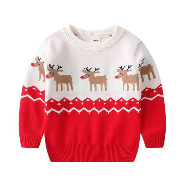 Baby jul tröja Toddler Ren Outfit Kläder