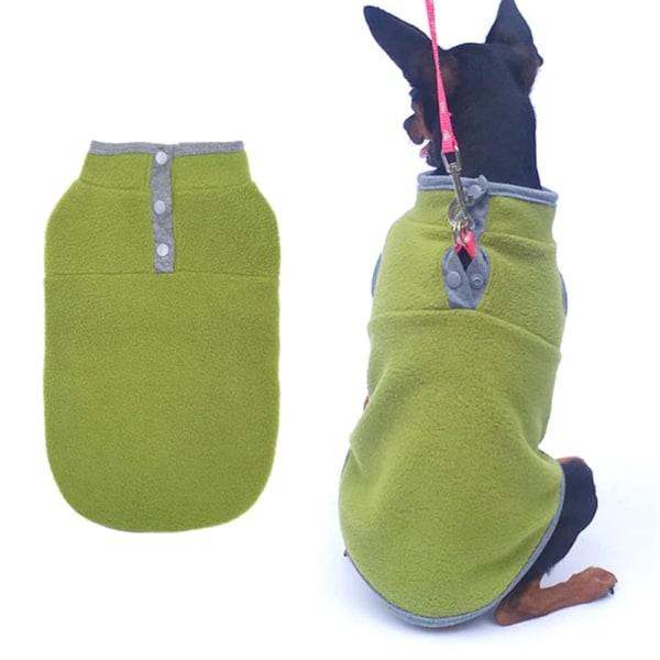 Varm vinterkläder för hundar, husdjurskläder, hundkläder, lätt fleece