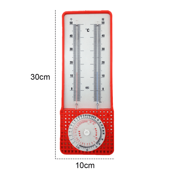 Dry and wet meter 272-A greenhouse TAL-2 red water column wet