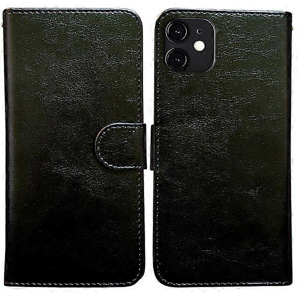 Kompatibel med iPhone 11 - Läderfodral / Skydd Vit A