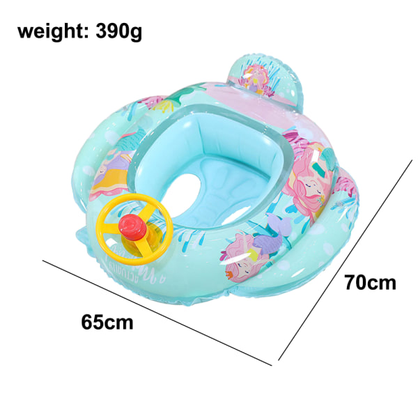 Gratis Simning Baby Uppblåsbar Swim Float Seat Båt Pool Simma