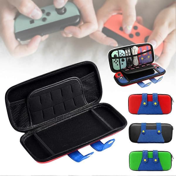Bärväska för Nintendo Switch 2 Rektangulär Bärväska med Dragkedja för Män Kvinnor Style 1