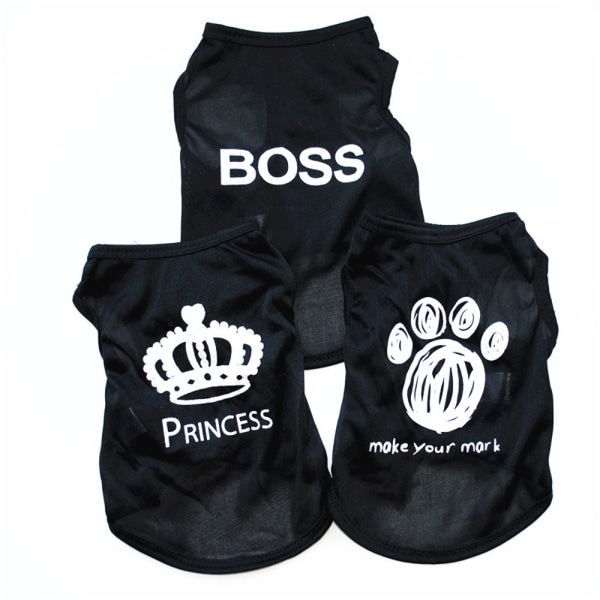 3kpl Puppy Vest T-paita Hihaton puvut