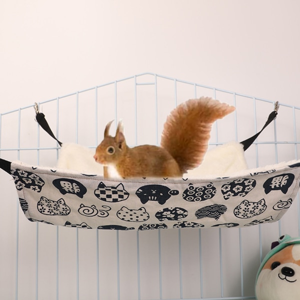 Hamsterin talvi kasahammock yksittäinen flanelli syksy ja