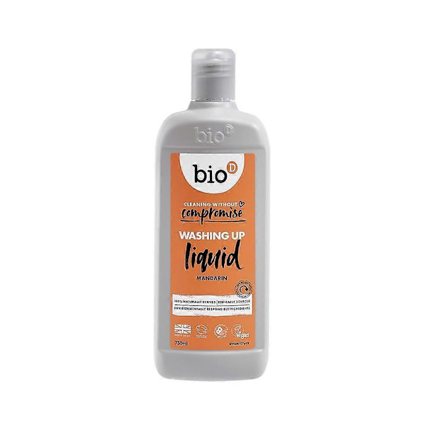 Bio-D Mandarin oppvaskmiddel 750 ml - 2-pakning A