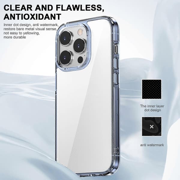 Til iPhone 13 Pro iPAKY Aurora Series Støtsikkert PC + TPU beskyttende telefondeksel