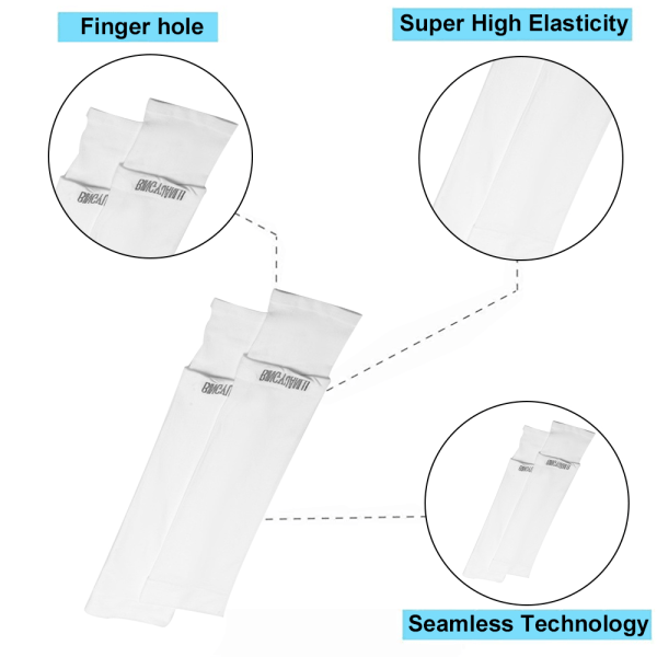 UV-beskyttende kjølearmslermer - Armvarmere solbeskyttende