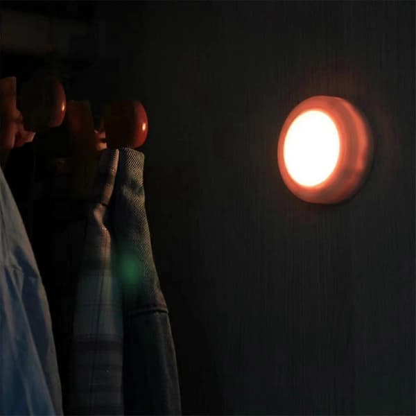 RGBW 16 farver LED Puck Lys Underskab Lys Dæmpbar Trykstyring LED Lampe