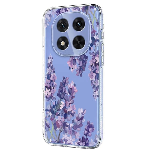 Blomstermønster malt TPU-telefondeksel til Redmi Note 14 Pro 4G