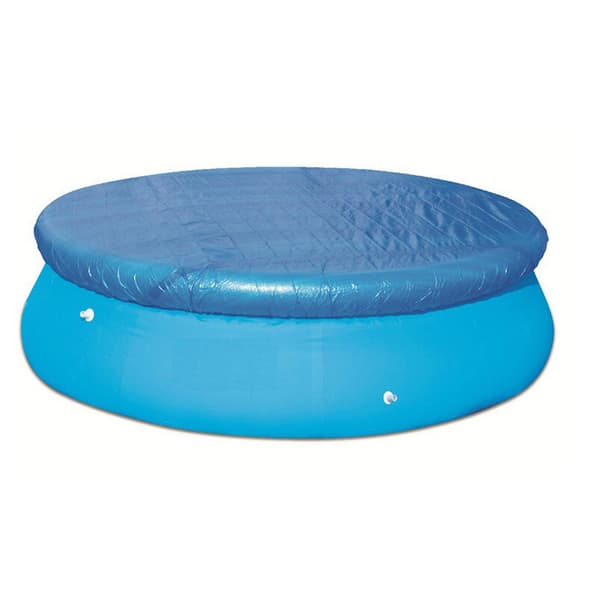 Poolskydd i tyg Uppblåsbart poolskydd Ponchoskydd Utomhus Dammtätt Regntätt Poolskydd A