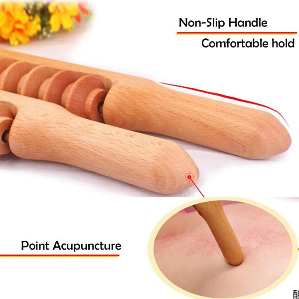 Muskelrullepind, GuaSha Trigger Point Massager Værktøj,