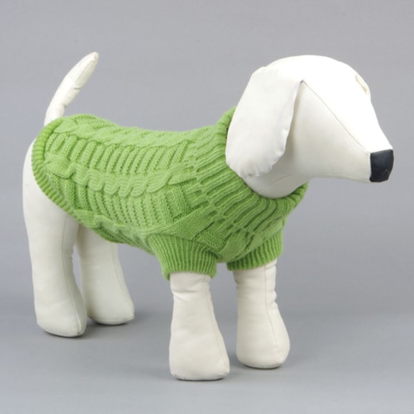 Talvi koiran villapaita lemmikkikissan vaatteet koiran vaatteet kiinteä koira