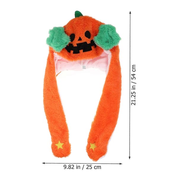 Halloween Plyschmössa Tecknad Hatt för Party Kostym Hatt A
