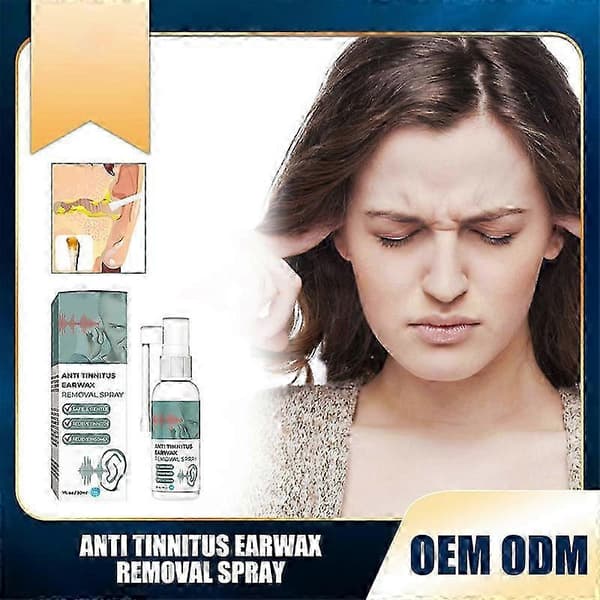 Høregenerationsspray, ørevoksrensespray, tinnitus-spray til øret A