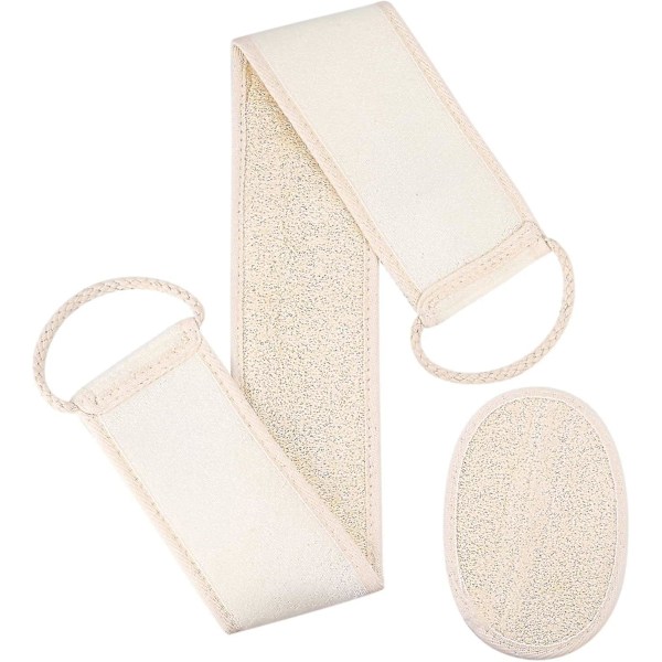 Kroppsskrubbare För Djuprengöring, Exfolierande Loofah-svamp Med Långt Handtag För Enkel Användning, Borttagning Av Död Hud Genom Ekologisk Loofah Som Främjar Huden