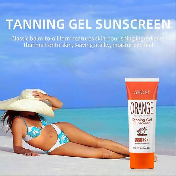 SPF30 Solcreme til ansigt og krop Bredspektret UVA/UVB-beskyttelse til sommer A