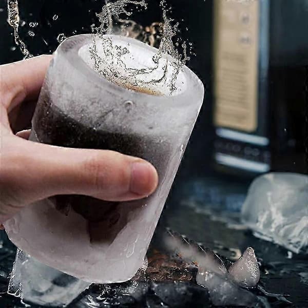 Silikoniskopp Sommarisbitsform Isbitsmaskin Dryckesbehållare Kopp Frysförpackning Köksartiklar A