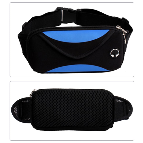 Løpebelte Fanny Pack, Midjepakkeveske for løping Jogging Gym