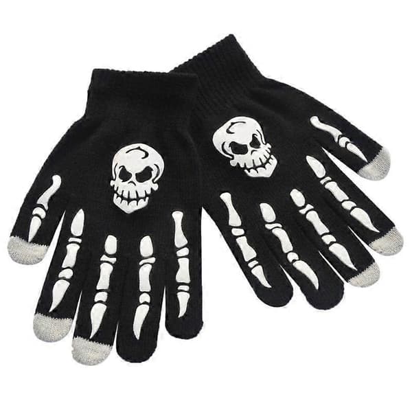 Helhanske Klestilbehør Halloween Stil Kvinner Menn Hansker Jenter Gutter