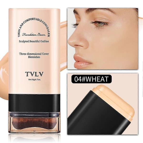 Eraser Foundation Make-Up Stick Långvarig Flaw-less Makeup Reseförpackning Makeup A