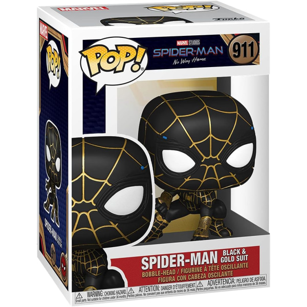 Marvel: Spider-Man: No Way Home - Spider-Man i svart og gull