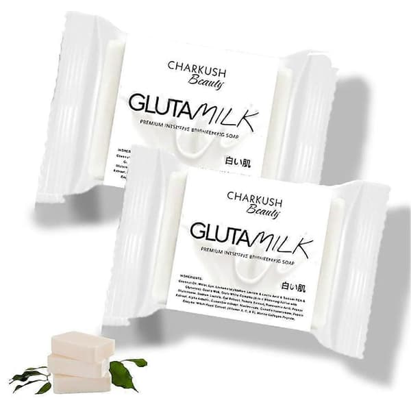 Gluta Milk Tvål, Ljusgörande Kropp Hudblekande Hudvård A