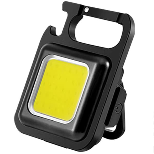 Multifunktionel Nøglering Nødlys Bærbar Mini LED Lommelygte til Udendørs Camping A