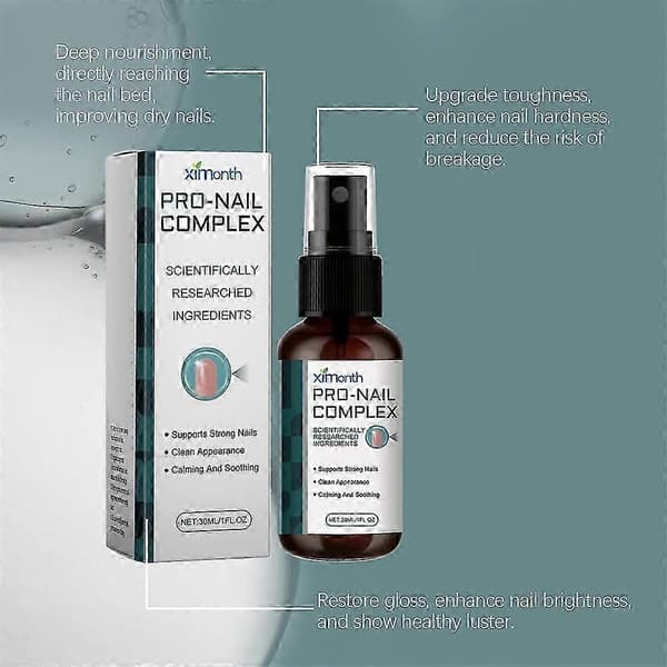 3 STK 2024 Ny ProNail Complex Sprayolie til negle 30ML A